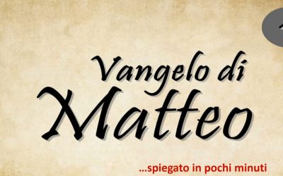 INTRODUZIONE AL VANGELO DI MATTEO