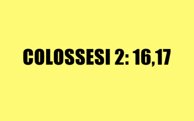 COLOSSESI 2:16,17